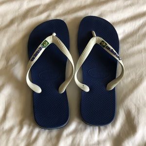 Brazilian flagged Havaianas slipper